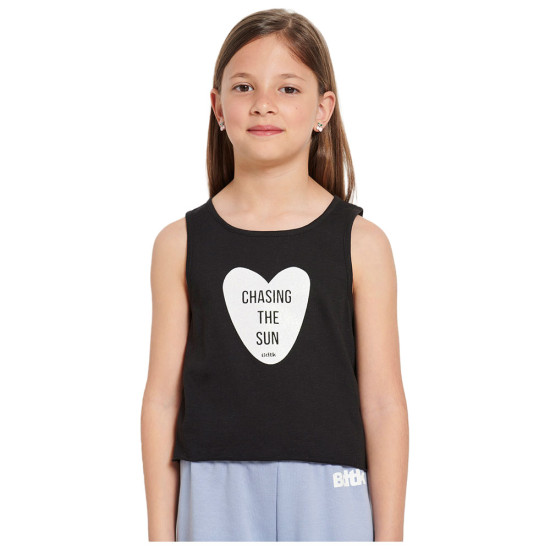 Bodytalk Παιδική αμάνικη μπλούζα Crop Top Bodytalk Παιδική αμάνικη μπλούζα Crop Top